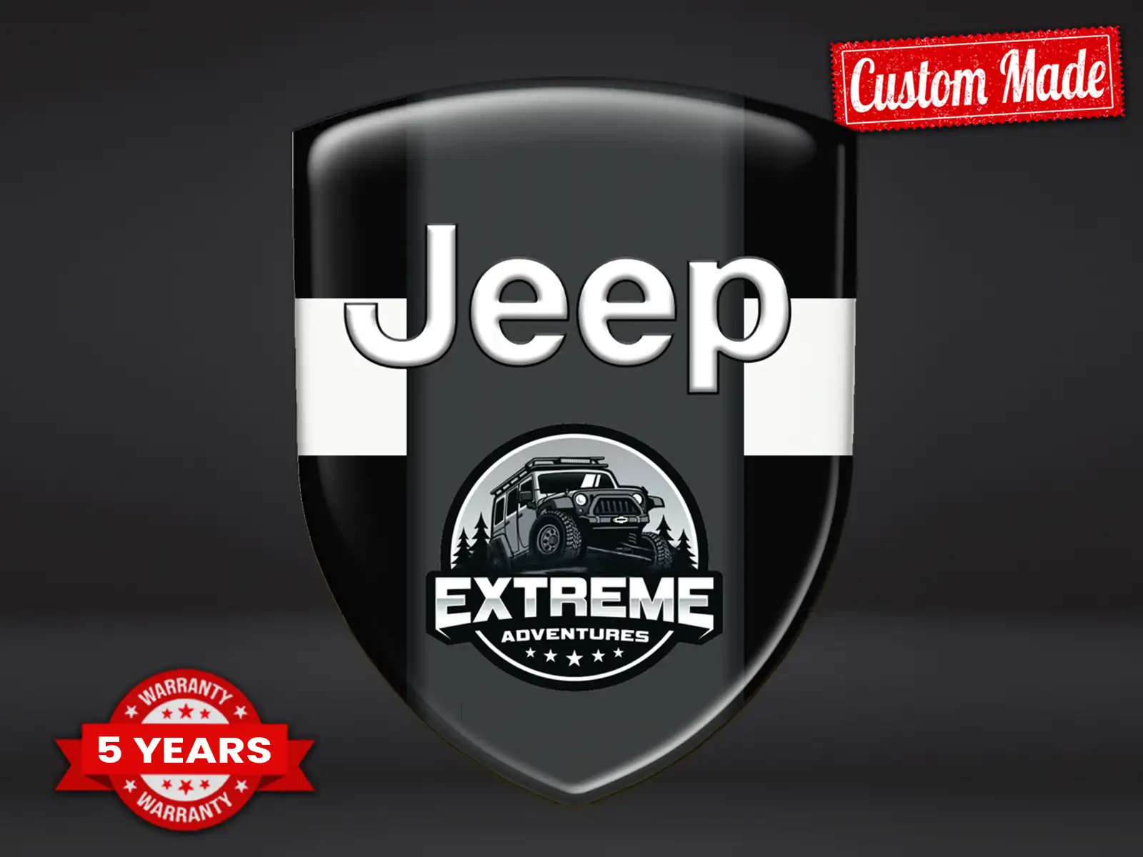 Jeep Pegatinas Negocio Personalizadas Edición Pro Personalizable